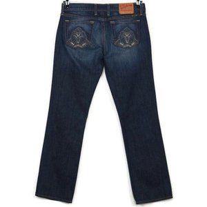 Lucky Brand Sundown Straight Jeans Dark‎ Stretch 8 29 x 31